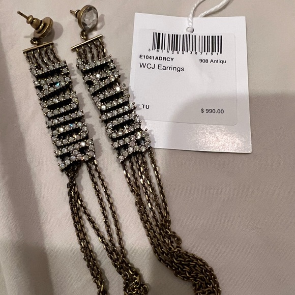 BNWT Dior Jadior rhinestone earrings - Picture 3 of 7